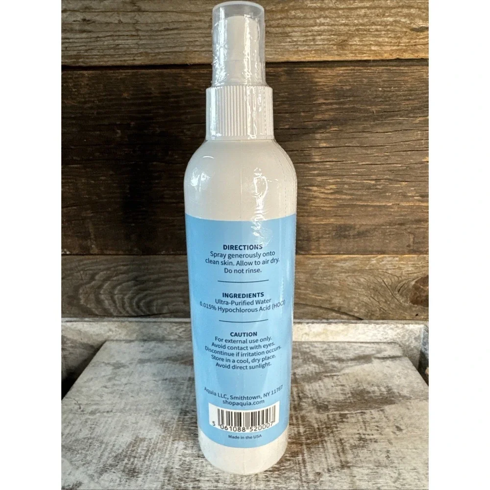 Aquia Hypochlorous Acid‎ Face & Skin Spray 8oz Sealed | MSRP = $18